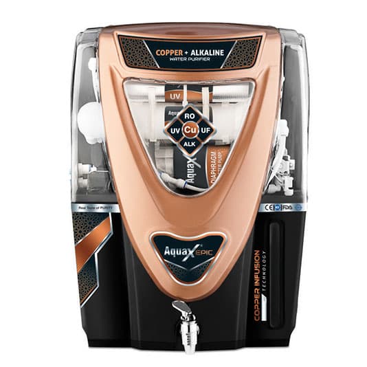 UGI Black 13L G Plus RO UV UF Copper Alkaline Water Purifier