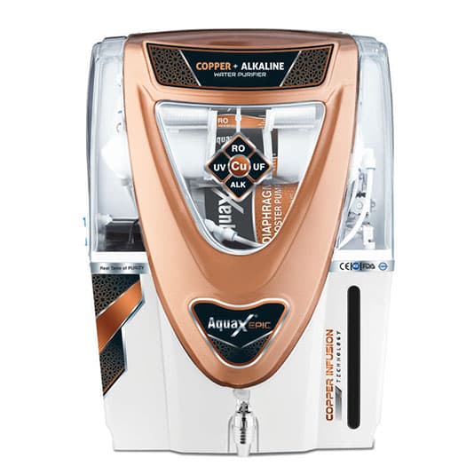 AQUAX EPIC White copper RO Cabinet from Aquaxseries.